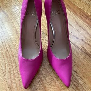 Pink Stuart Weitzman Heels
